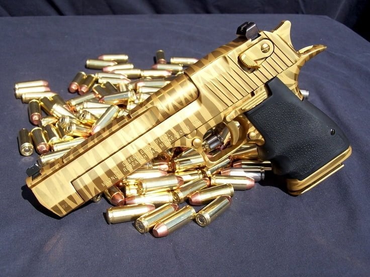 Desert Eagle Tiger Stripes, all kinds of wrong