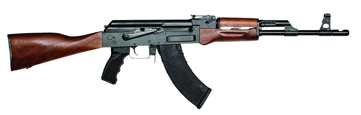 Century Arms C39v2, a modern day AK-47 that you can buy off the shelf for that good old fashioned Russian gun feeling. 