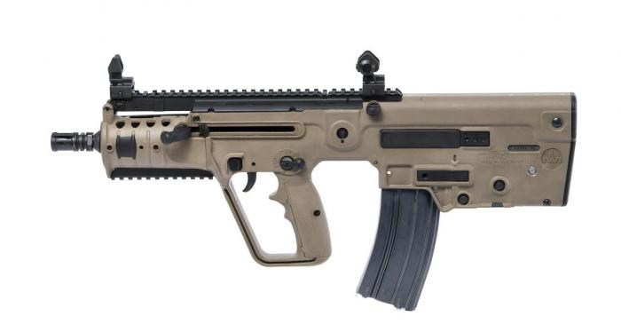Tavor SAR Flat Top 300 Blackout for sale. A great bullpup rifle that can match the AR-15s of this world in a more compact frame.