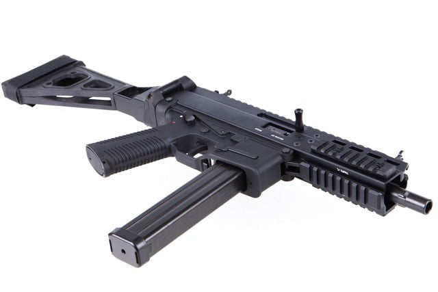 B&T APC45 Sub Machine Gun for sale. The APC9 has found favor everywhere and this is the more powerful pistol caliber carbine. Get one.