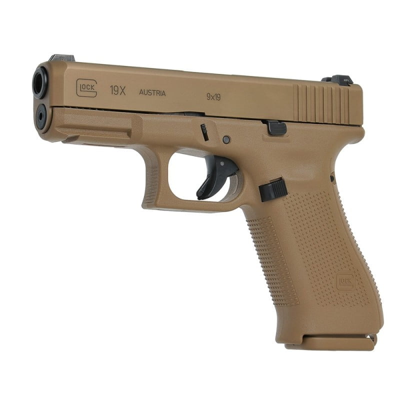Glock 19X launches at SHOT Show 2018 and you can buy yours here! Get the Glock19x service pistol in FDE finish.