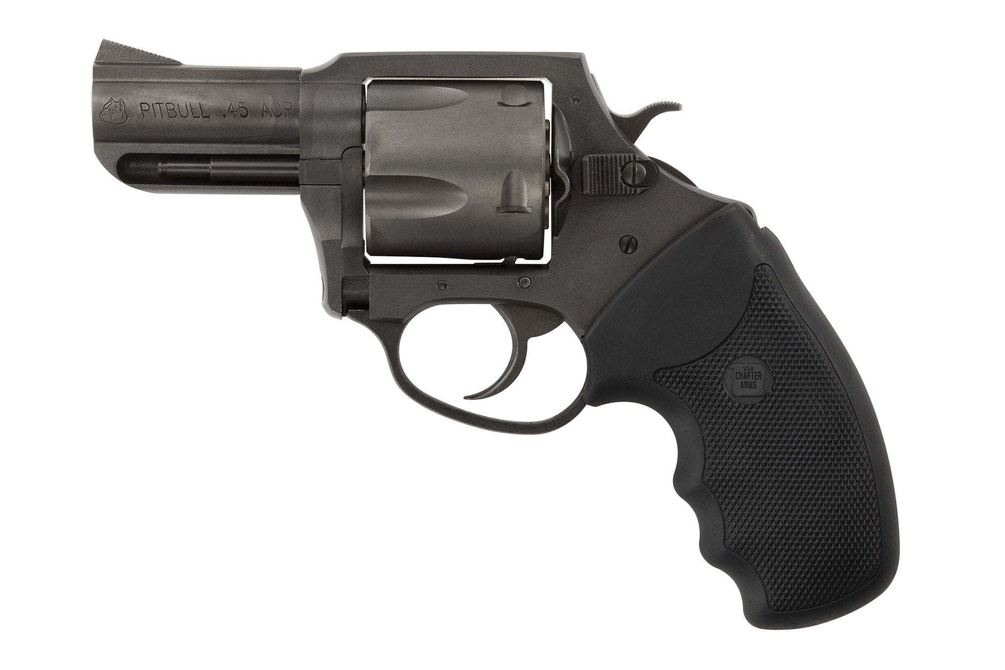 Charter Arms Pitbull 45 ACP. A concealed carry revolver 