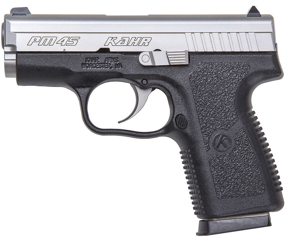 Kahr Arms PM45. A simple polymer 45 ACP striker fired handgun. It's a popular choice in 45 ACP, but has its day come and gone?