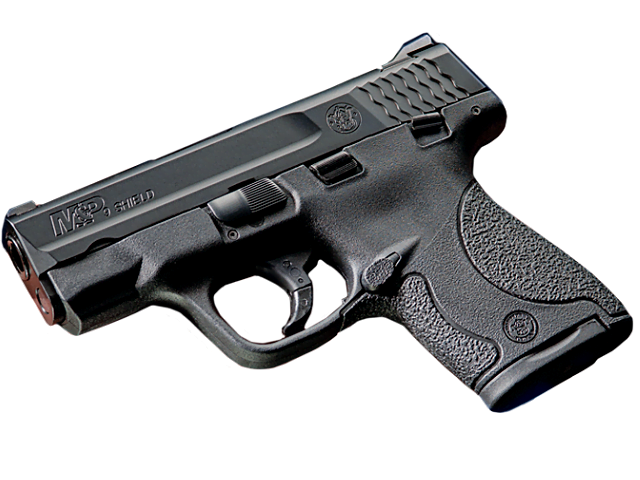 Smith & Wesson M&P45 Shield 2.0. A single stack polymer .45 for concealed carry and a great all-round handgun..
