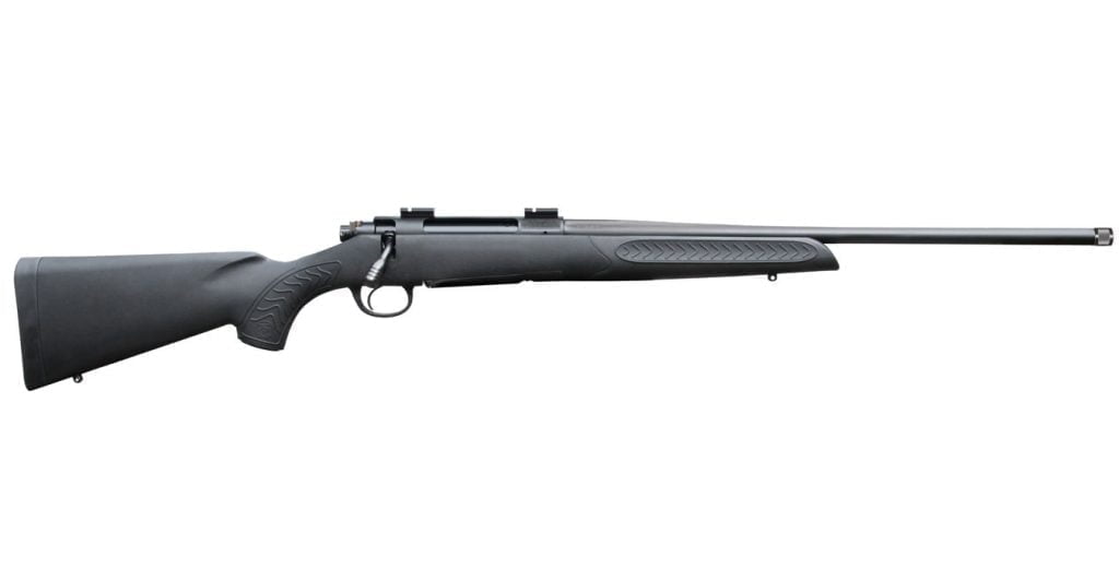 Thompson Center Arms 6.5 Creedmoor rifle. It's a simple bolt action rifle on sale at your favorite USA Gunbroker.