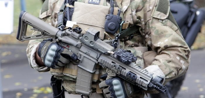 HK416, an assault rifle you can buy at home