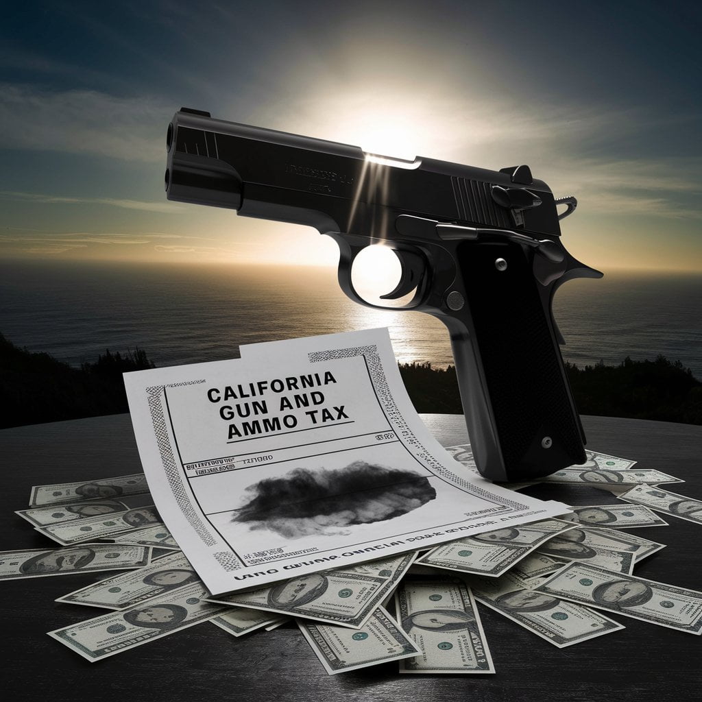Today California's new guns & ammo tax has come into force.
